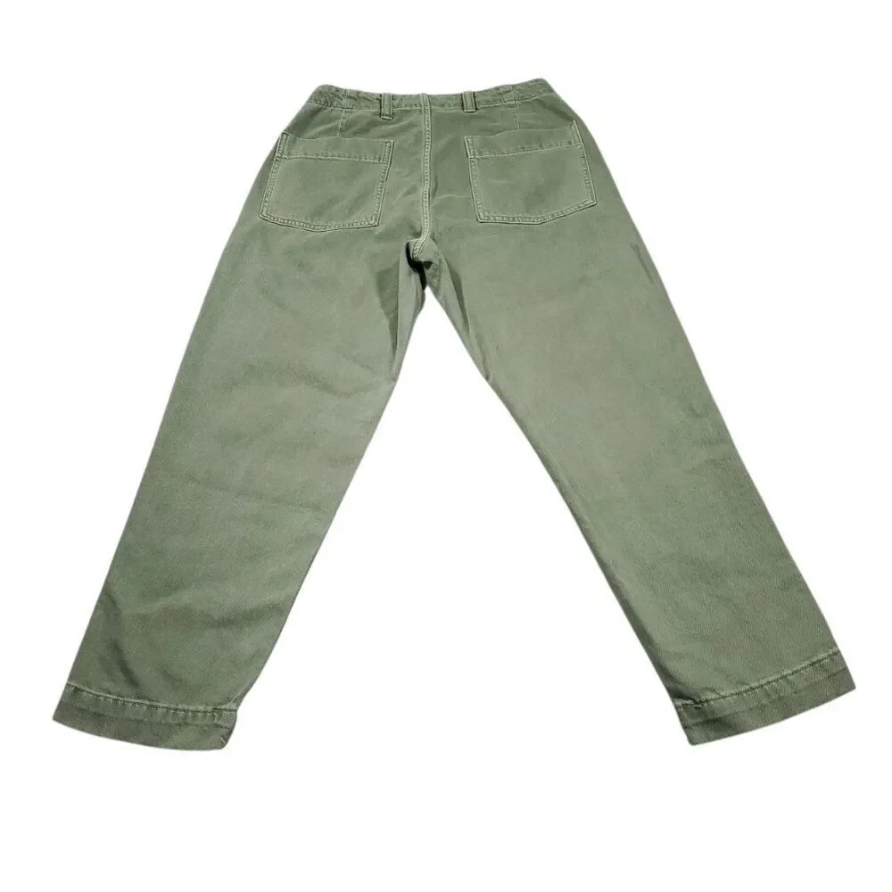 Abercrombie A&F Lightweight Jean Athletic Loose Men's Size 28 x 28 Green Jeans
